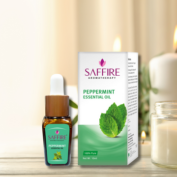 Saffire Naturals Aromatherapy Peppermint Oil 10ml