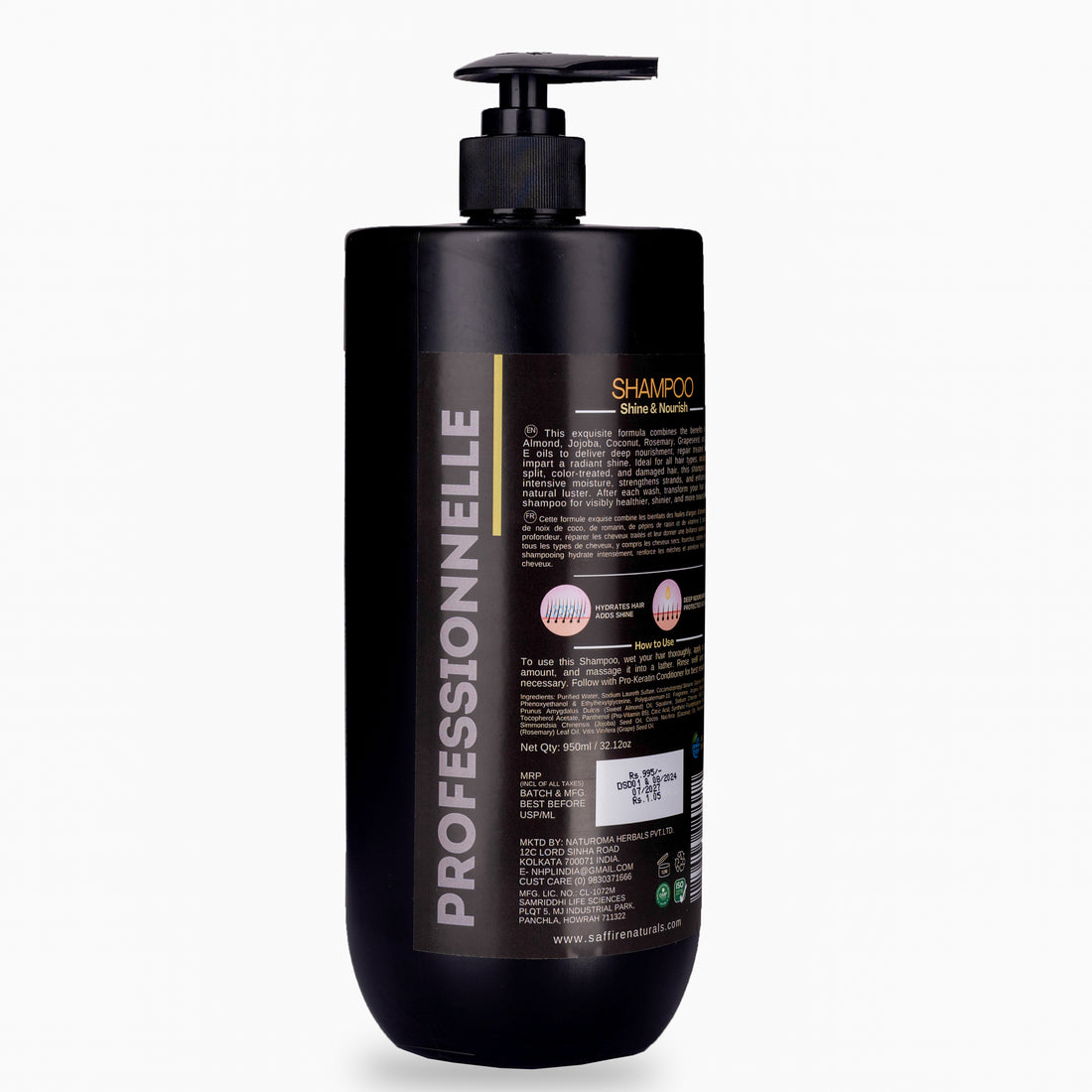 Saffire Professional Thick & Shine Shampoo (950ml)