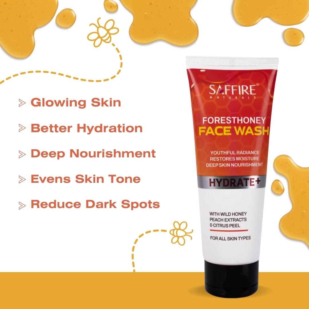 Forest Honey Moisturizing Face Wash - Radiance & Glow, 100ml