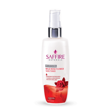 Saffire Naturals Wild Rose Flower Toner | For Smooth And Firm Skin 100 ml