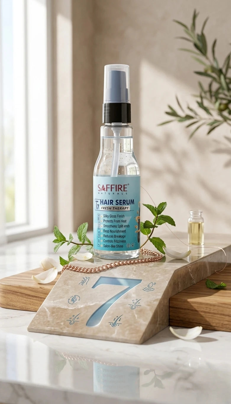 Saffire Naturals T7 Tress-Therapy Hair Serum I 100ml I
