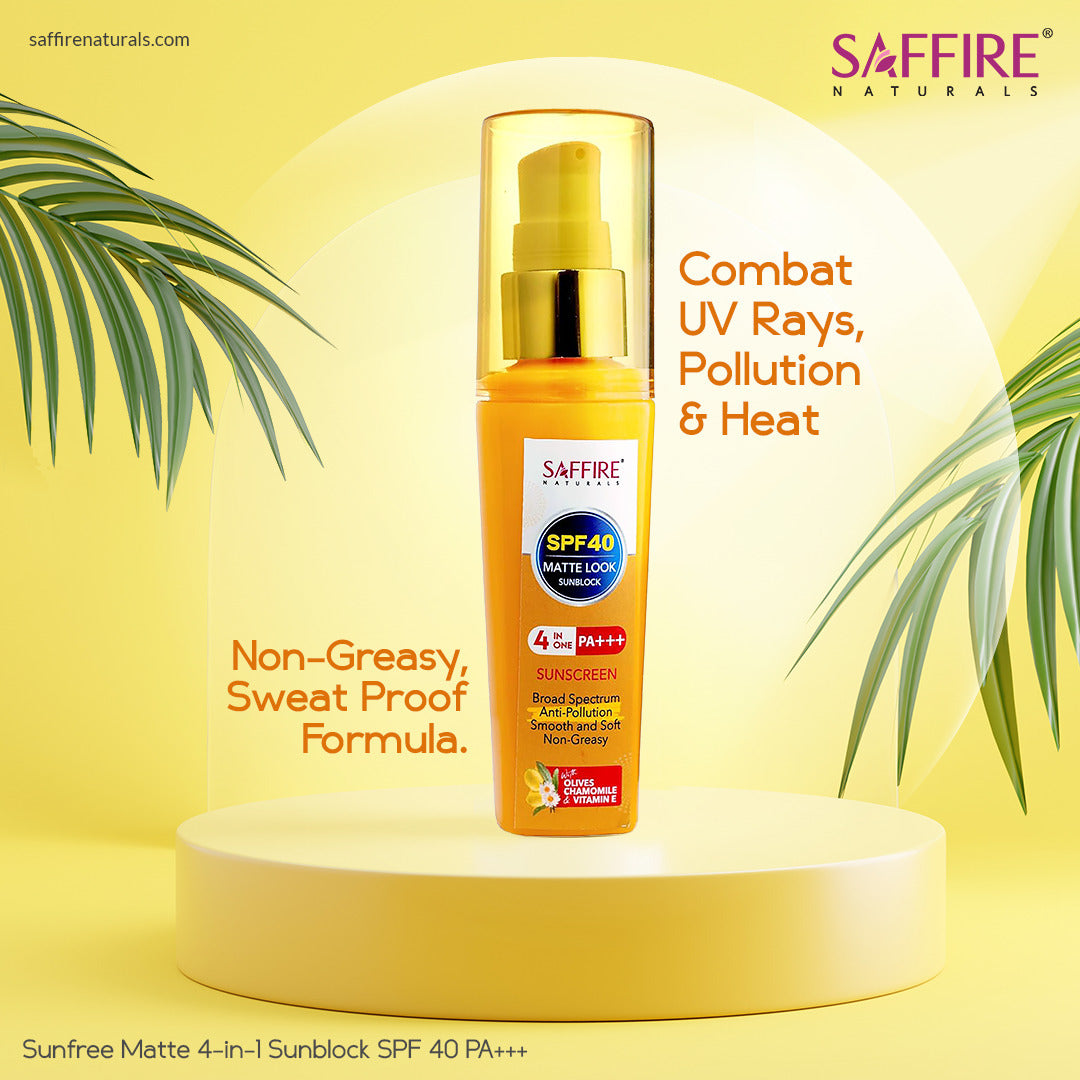 Matte Look 4-in-1 Sunblock SPF 40 PA+++ 50g