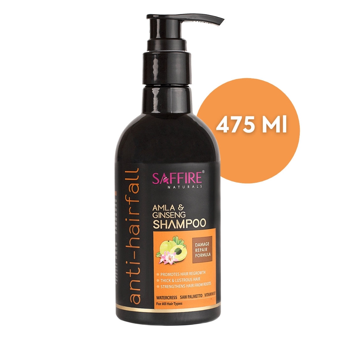 Saffire Naturals Amla And Ginseng Anti-hairfall Shampoo 475ml