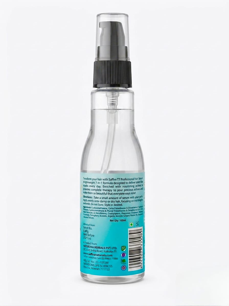 Saffire Naturals T7 Tress-Therapy Hair Serum I 100ml I